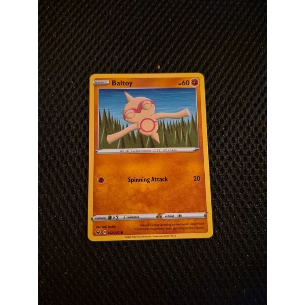 Baltoy 102/202 Pokemon Card (2020)